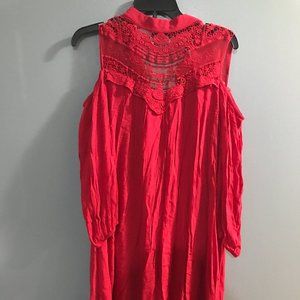 Red Lacy Dress
